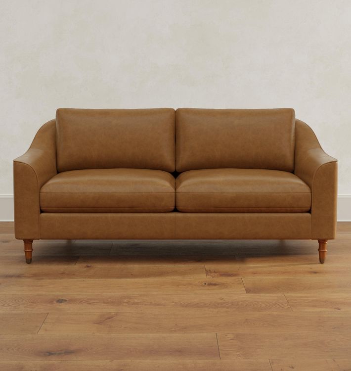 Luisa Leather Loveseat