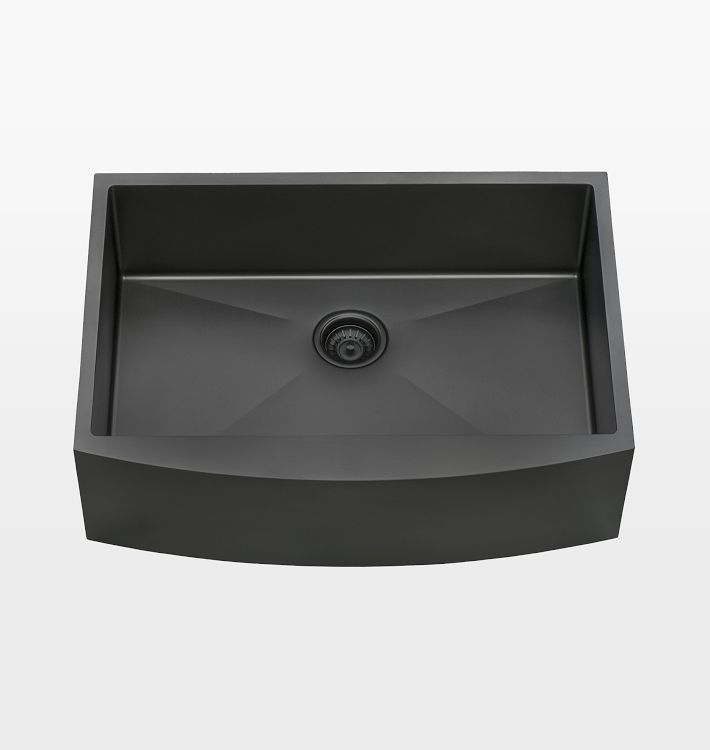 Terraza Stainless Steel Single Apron Kitchen Sink - 30"