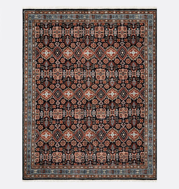 OPEN BOX: Bales Hand-Knotted Rug - 8'x10' - Dark Multi