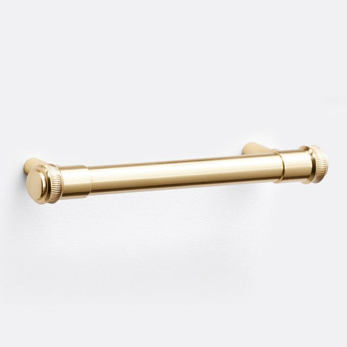 Rigdon Drawer Pull, 4" - Aged Brass