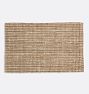 OPEN BOX: Two-Tone Handspun Jute Doormat, 30&quot; x 48&quot; - Natural and White
