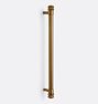 Rigdon Appliance Pull, 12" - Heritage Brass