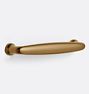 Claybourne Drawer Pull, 4" - Heritage Brass