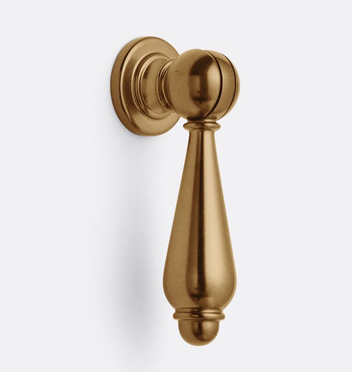 Hans Tassle Drop Ring, Heritage Brass