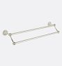 OPEN BOX: Ellis 24" Double Towel Bar, Polished Nickel
