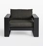 Polson Metal Outdoor Lounge Chair
