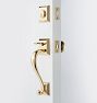 Coleman Knob Exterior Door Hardware Tube Latch Set