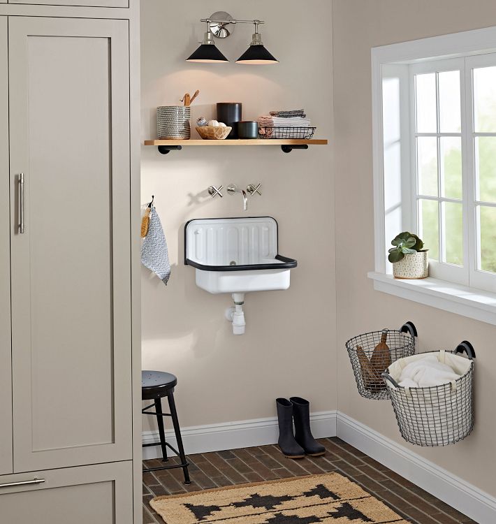 Alape Bucket Sink with Black Trim