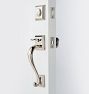 Coleman Knob Exterior Door Hardware Tube Latch Set