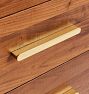Hosford Walnut 63&quot; 6-Drawer Dresser