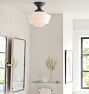 Rose City 4&quot; Fitter Semi-Flush Mount