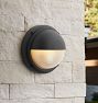 Seabeck 9&quot; Half-Lid Round Bulkhead Sconce