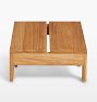 Vaughn Teak Outdoor Adirondack Ottoman
