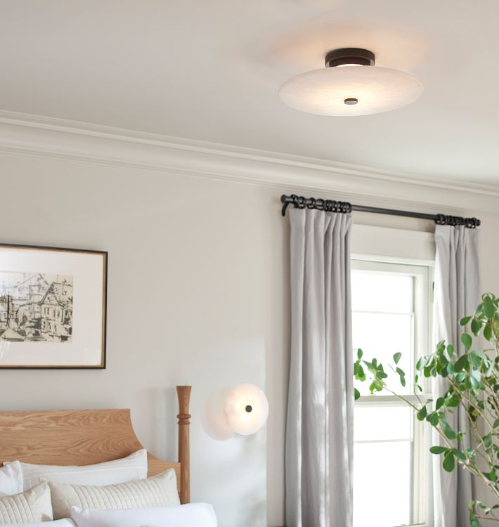 Ankeny Alabaster LED Flush Mount