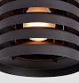 Macadam 6&quot; Semi-Flush Mount
