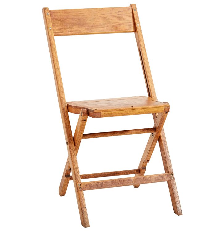 DNU - Slatted Oak Folding Chair