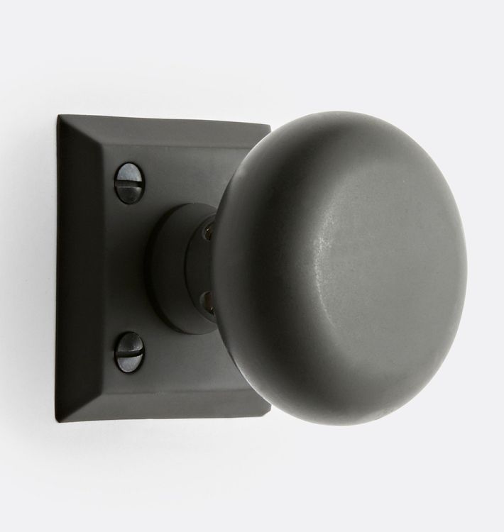 Coleman 2-1/4" Mortise Interior Door Set, Oil-Rubbed Bronze Passage Left