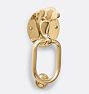 Labrador Door Knocker - Unlacquered Brass