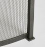 Bowed Craftsman Fireplace Screen