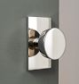 Tumalo Rectangular Interior Door Hardware Tube Latch Set With Knob