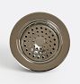 Kitchen Sink Drain with Basket Strainer, 4-1/2&quot;