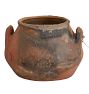 Vintage Turkish Terra Cotta Medium Storage Vessel