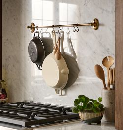 Wall Pot Rack Dseap Kitchen Utensil Holder Hanger, Pot And Pan