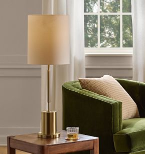 Cylinder USB Tall Table Lamp | Rejuvenation