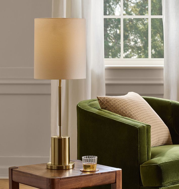 Cylinder Tall Table Lamp