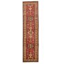 Vintage Turkish Hand-Knotted Runner Rug
