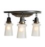 Vintage Flush Mount Classical Loop To Loop 3 Light
