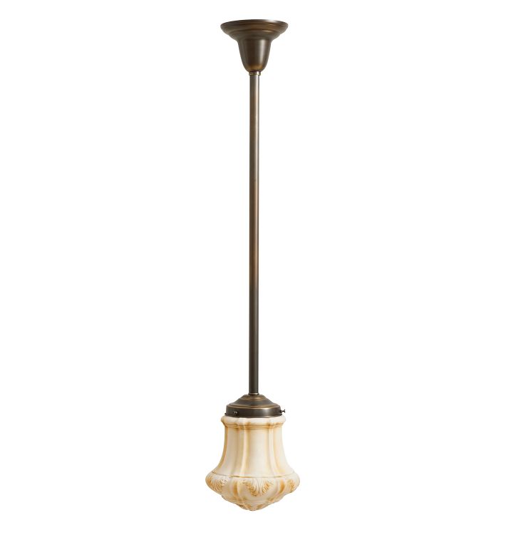 Vintage Pendant Rosscity With A&V Shade