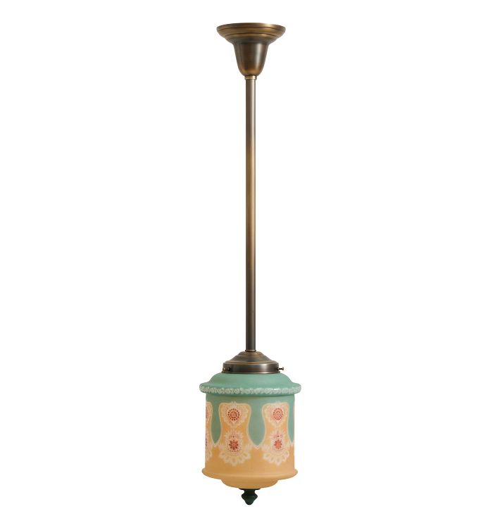 Vintage Pendant Rosscity With A&V Shade