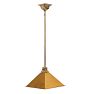 Vintage Pendant Square Mirror Shade Industrial