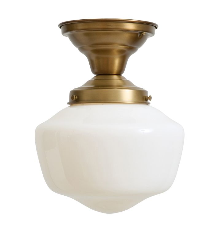 Vintage Flush Mount With A&V Shade