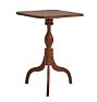 Vintage Side Table Traditional Candle Stick Square