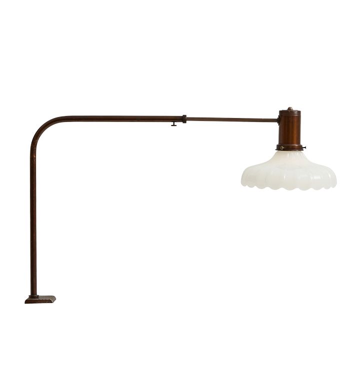 Vintage Lamp Table Deco Adjusting Clip On