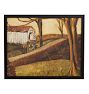 Vintage Oil on Board Landscape Painting