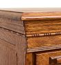 Vintage Traditional Wood File Cabinet on Stand