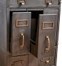Cabinet Industrial Painted Steel Stacking File Mixed Drawer