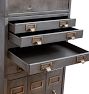 Cabinet Industrial Painted Steel Stacking File Mixed Drawer