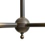 Vintage Classical Revival 2x2 Converted Gas to Electric Chandelier