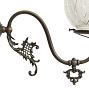 Vintage Victorian 3-Arm Converted Gas to Electric Chandelier