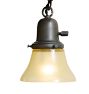Vintage Classical Revival 3-Light Loop-to-Loop Flush Mount with Bell Shades