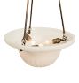 Vintage Classical Revival Glass Bowl Chandelier