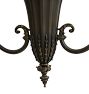 Vintage Classical Revival 2-Arm Converted Gas to Electric Chandelier