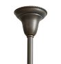 Vintage Classical Revival 2-Arm Converted Gas to Electric Chandelier