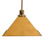 Vintage Industrial Square Mirror Shade Pendant