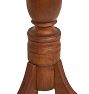 Vintage Traditional Wood Square Side Table
