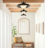 Ormandy 18&quot; Semi-Flush Mount